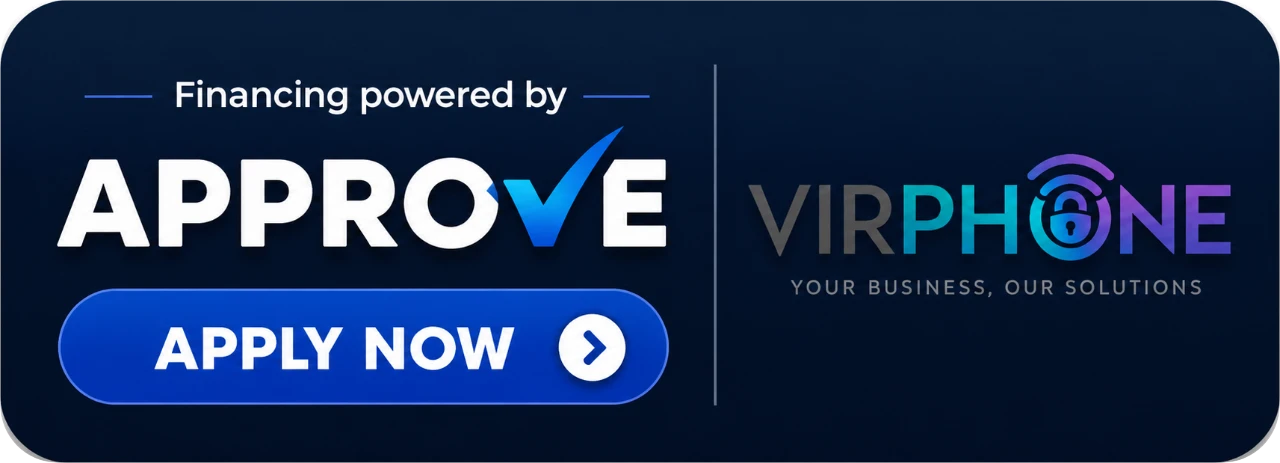 Financing powered by Approve — VirPhone. Apply now.